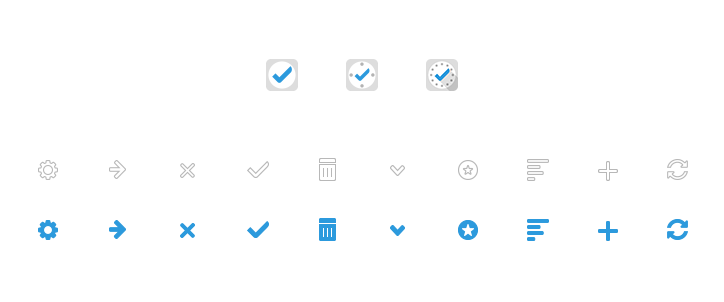 App's icons